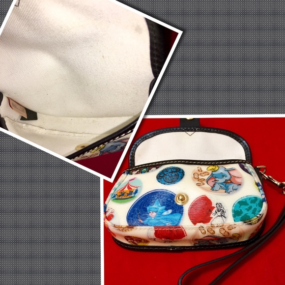 SOLD! DOONEY & BOURKE Disneyworld Buttons Wristlet - Picture 6 of 8